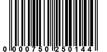 0000750250144