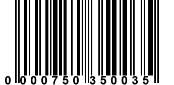 0000750350035