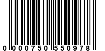 0000750550978