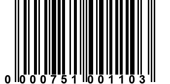 0000751001103