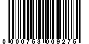 0000753009275