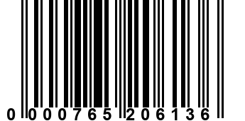 0000765206136