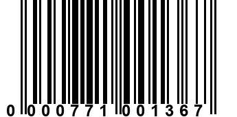 0000771001367