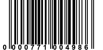 0000771004986