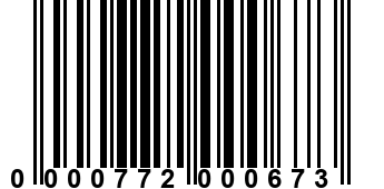 0000772000673