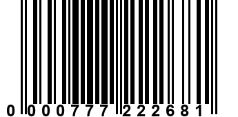 0000777222681