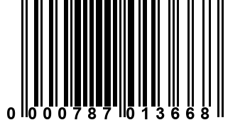 0000787013668