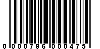 0000796000475