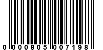 0000805007198