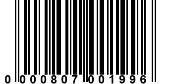 0000807001996