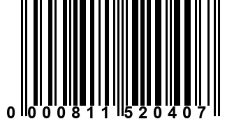 0000811520407