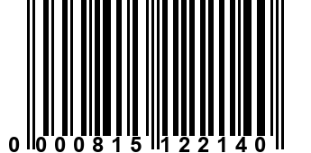 0000815122140