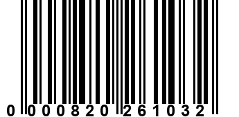 0000820261032