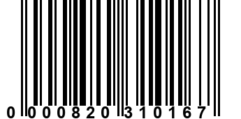 0000820310167