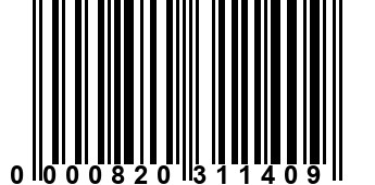 0000820311409