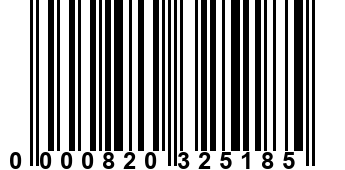 0000820325185