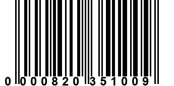 0000820351009