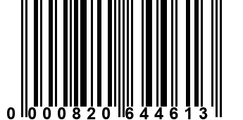0000820644613
