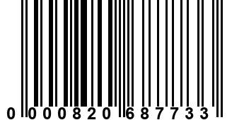 0000820687733