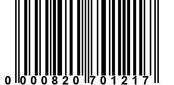 0000820701217