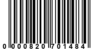 0000820701484