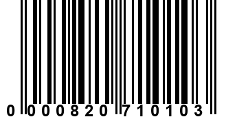 0000820710103