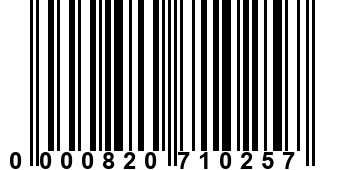 0000820710257