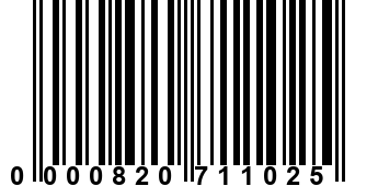 0000820711025