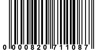 0000820711087