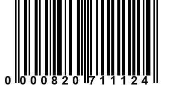 0000820711124