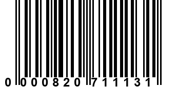 0000820711131