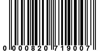 0000820719007