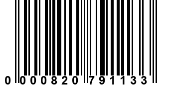 0000820791133