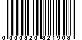 0000820821908