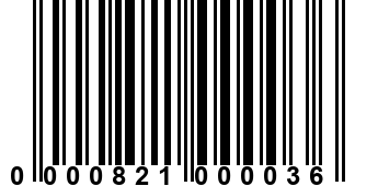 0000821000036