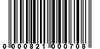 0000821000708