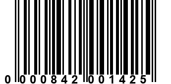 0000842001425