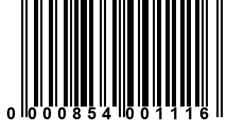 0000854001116