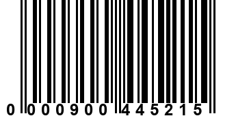 0000900445215