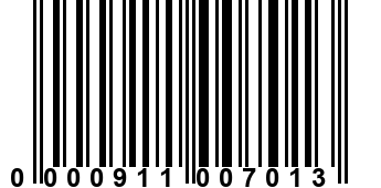 0000911007013