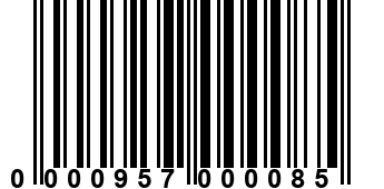 0000957000085