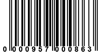 0000957000863