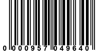 0000957049640