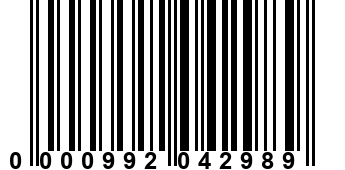 0000992042989