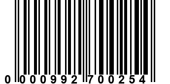 0000992700254