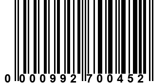 0000992700452