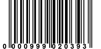 0000999020393