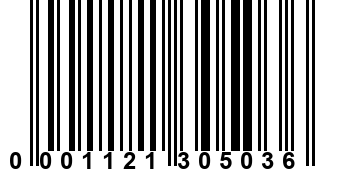 0001121305036