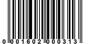 0001602000313