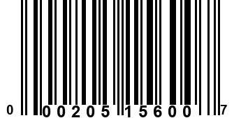 000205156007